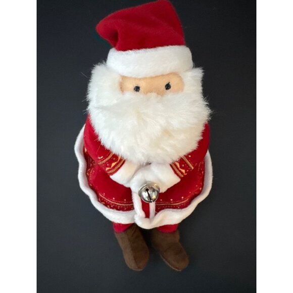 Hallmark Polar Express 10" Santa w/Bell Christmas Plush Stuffed - Picture 1 of 5